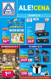 Gazetka promocyjna Aldi - Moda i Dom - Gazetka - ważna od 30.10 do 30.10.2021 - strona 1 - produkty: Por, Gra, Głośnik, Play-Doh, Szybkowar, Kamera, Znicz