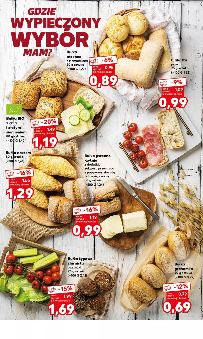 Gazetka promocyjna Kaufland - Mocny Start - ważna 18.12 do 19.12.2023 - strona 14 - produkty: Bułka