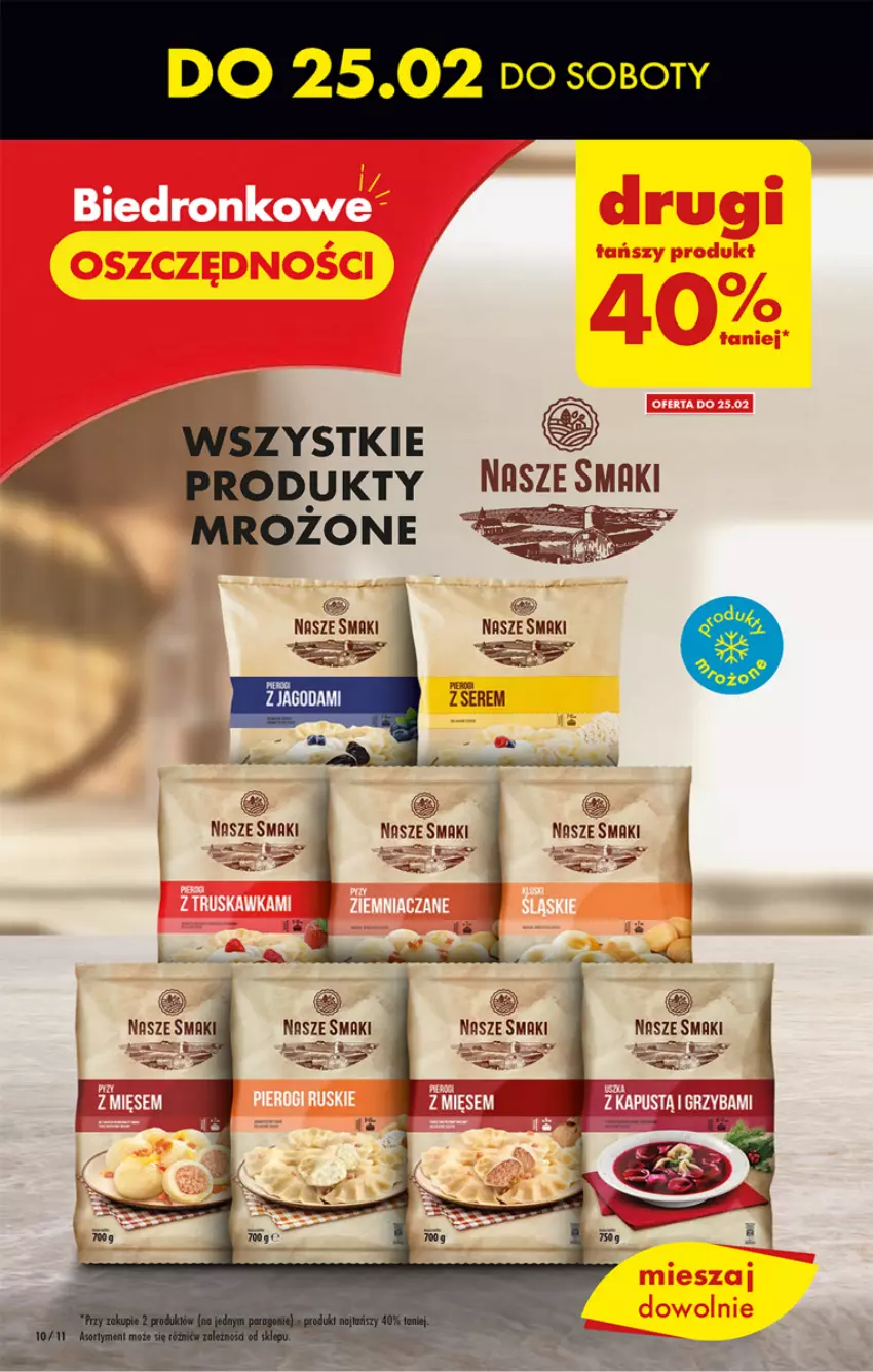 Gazetka promocyjna Biedronka - ważna 23.02 do 01.03.2023 - strona 10 - produkty: Ser