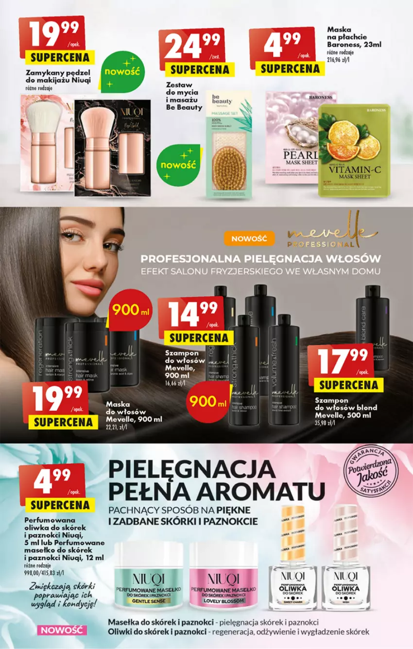 Gazetka promocyjna Biedronka - ważna 23.02 do 01.03.2023 - strona 49 - produkty: Lovely, Makijaż, Maska, Niuqi, Nuty, Oliwki, Perfum, Szampon