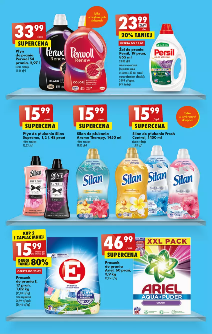 Gazetka promocyjna Biedronka - ważna 23.02 do 01.03.2023 - strona 53 - produkty: Ariel, BIC, Control, Persil, Płyn do płukania, Silan