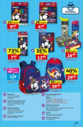 Gazetka promocyjna Auchan - Gazetka 30 Lat Hipermarket Auchan - Gazetka - ważna od 12.08 do 12.08.2026 - strona 15 - produkty: Papier, Owijki, Słuchawki, Flamastry, Organizer, Piórnik, Pojemnik, Tusz, Plecak, Danio