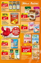 Gazetka promocyjna Auchan - Gazetka 30 Lat Hipermarket Auchan - Gazetka - ważna od 12.08 do 12.08.2026 - strona 29 - produkty: Pistacje, Chrupki, Dr. Oetker, Mąka, Przysnacki, Rolnik, Syrop, Brzoskwinie
