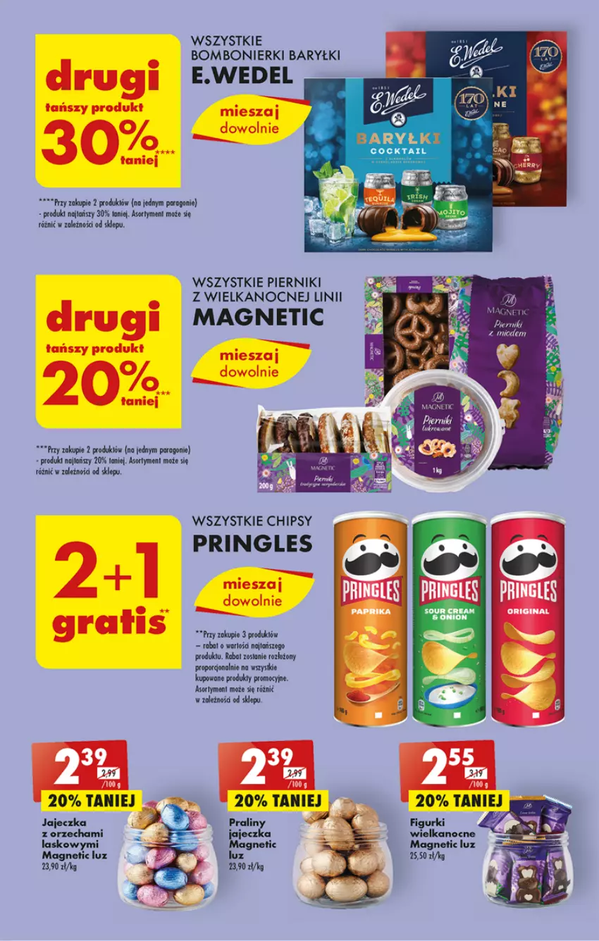 Gazetka promocyjna Biedronka - ważna 27.03 do 01.04.2023 - strona 37 - produkty: Baryłki, Chipsy, E. Wedel, Fa, Piernik, Por, Pringles