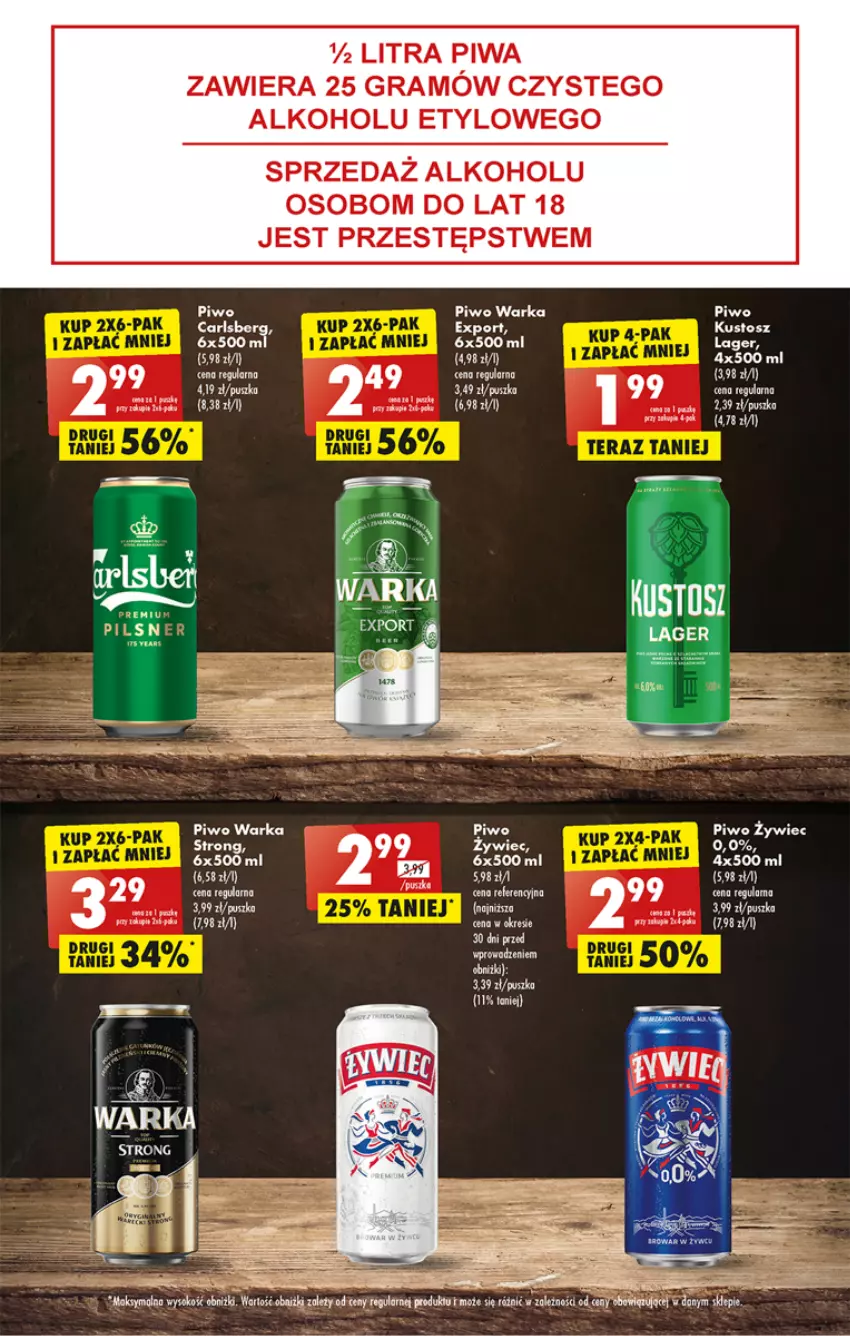 Gazetka promocyjna Biedronka - ważna 27.03 do 01.04.2023 - strona 43 - produkty: Carlsberg, Fa, Gra, Piwa, Piwo, Sok, Sos, Warka