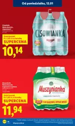 Gazetka promocyjna Lidl - GAZETKA - Gazetka - ważna od 14.01 do 14.01.2026 - strona 10 - produkty: Mus, Muszynianka, Woda mineralna, Woda, Cisowianka, Magnez