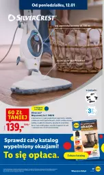 Gazetka promocyjna Lidl - GAZETKA - Gazetka - ważna od 14.01 do 14.01.2026 - strona 17 - produkty: Silvercrest, Mop, Mop parowy, Pojemnik, Narożnik, Dywan