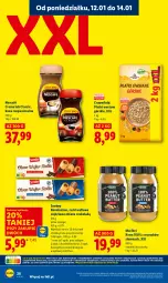 Gazetka promocyjna Lidl - GAZETKA - Gazetka - ważna od 14.01 do 14.01.2026 - strona 28 - produkty: Nescafé, Kawa rozpuszczalna, Kawa, Płatki owsiane, Rurki