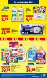Gazetka promocyjna Lidl - GAZETKA - Gazetka - ważna od 14.01 do 14.01.2026 - strona 33 - produkty: Ludwik, Papier, Persil, Papier toaletowy, Silan, Płyn do płukania, Chusteczki, Flora, Kapsułki do prania