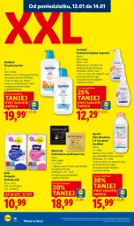 Gazetka promocyjna Lidl - GAZETKA - Gazetka - ważna od 14.01 do 14.01.2026 - strona 36 - produkty: Hydrożelowe płatki pod oczy, Emulsja, Lactacyd, Bell, Płyn micelarny, Perfecta, Podpaski, Garnier, Bella