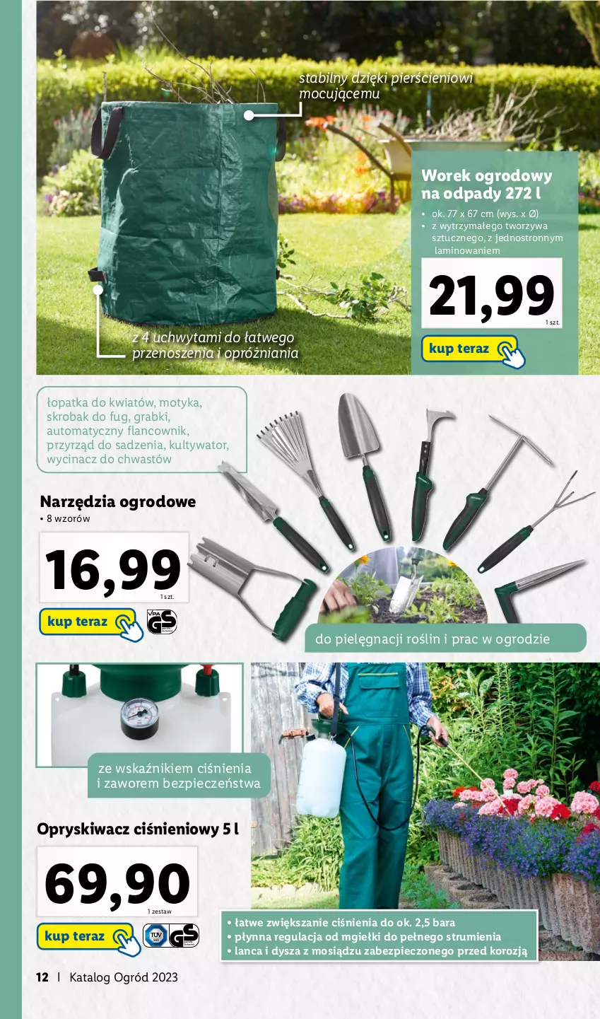 Gazetka promocyjna Lidl - KATALOG OGRÓD - ważna 27.03 do 28.05.2023 - strona 12 - produkty: Gra, Ogród, Piec, Rum, Tera