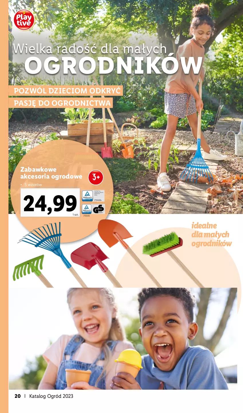 Gazetka promocyjna Lidl - KATALOG OGRÓD - ważna 27.03 do 28.05.2023 - strona 20 - produkty: Dzieci, Ogród