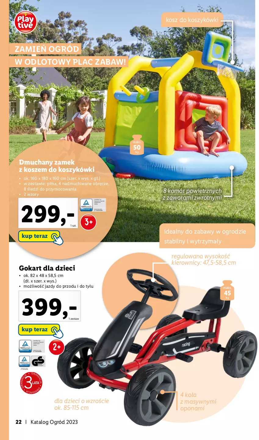 Gazetka promocyjna Lidl - KATALOG OGRÓD - ważna 27.03 do 28.05.2023 - strona 22 - produkty: Dzieci, Kosz, Ogród, Sok, Tera