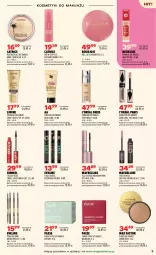 Gazetka promocyjna Drogerie Natura - Gazetka Drogerie Natura - Gazetka - ważna od 05.08 do 05.08.2026 - strona 3 - produkty: Makijaż, Ryż, Por, Puf, Podkład do twarzy, Eveline, Bell, Catrice, Maybelline, Rozświetlacz, Tusz, PAESE, Lack, L’Oréal, Puder do twarzy, Puder, Max Factor, Bourjois, Korektor do twarzy, Lirene, Podkład, Fa