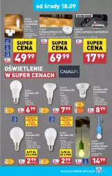 Gazetka promocyjna Aldi - Artykuły przemysłowe i tekstylia - Gazetka - ważna od 21.09 do 21.09.2024 - strona 5 - produkty: Silan, Lampa LED, Bateria, Reflektor, Lampa, Listwa