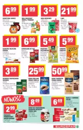 Gazetka promocyjna Spar - EuroSpar - Gazetka - ważna od 28.05 do 28.05.2025 - strona 13 - produkty: Torebka, Kit Kat, Cheetos, Top, Mus, Kawa ziarnista, Kawa mielona, Kawa, Chrupki, Wafle, Lody, Konfitura, Czekolada, Prima, Przysnacki, Tymbark, Ferrero, Kubuś, Jacobs, Herbata, Kakao, Kinder, Miecz
