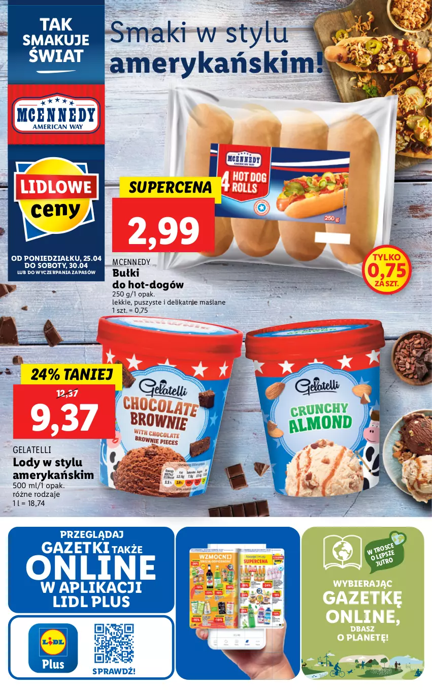 Gazetka promocyjna Lidl - GAZETKA - ważna 25.04 do 30.04.2022 - strona 47 - produkty: Lody