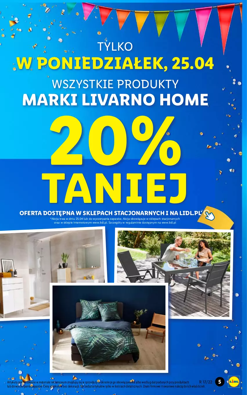 Gazetka promocyjna Lidl - GAZETKA - ważna 25.04 do 30.04.2022 - strona 5 - produkty: Ivar