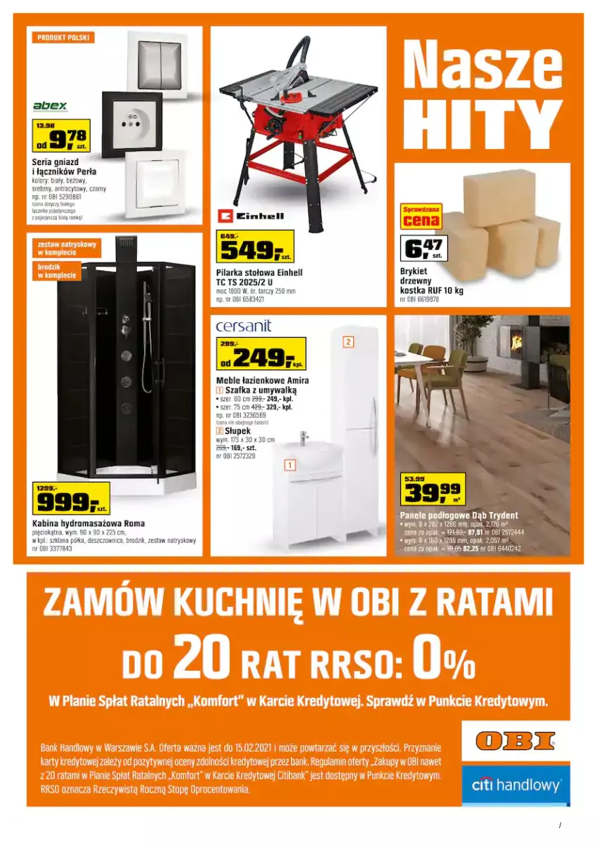 Gazetka promocyjna Obi - Nowa Kuchnia - ważna 19.01 do 01.02.2021 - strona 12