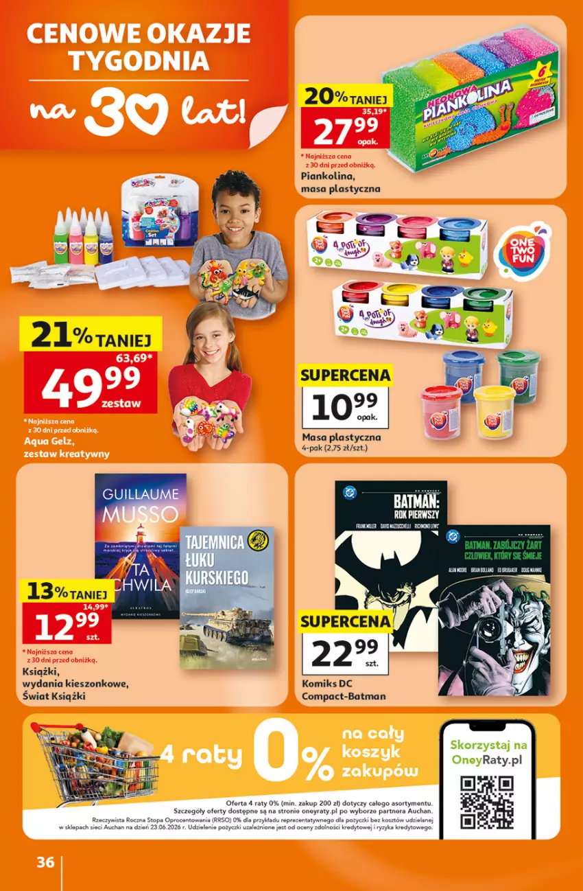 Gazetka promocyjna Auchan - Gazetka 30 Lat Hipermarket Auchan - ważna 16.07 do 22.07.2026 - strona 36 - produkty: Kosz, Ramka, Top