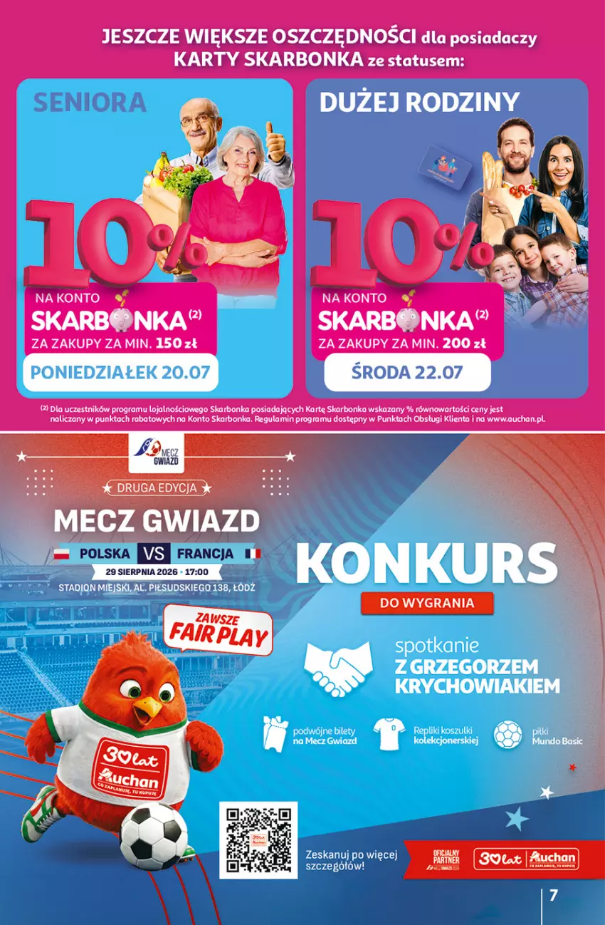 Gazetka promocyjna Auchan - Gazetka 30 Lat Hipermarket Auchan - ważna 16.07 do 22.07.2026 - strona 7 - produkty: Gra, Olej