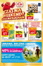 Gazetka promocyjna Auchan - Gazetka 30 Lat Hipermarket Auchan - Gazetka - ważna od 22.07 do 22.07.2026 - strona 2 - produkty: Piwa, Piwo, Cebula, Ubrania, Ser, Gra, Papryka, Chipsy, Storczyk, Sushi, Bielizna, Dzieci