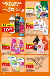 Gazetka promocyjna Auchan - Gazetka 30 Lat Hipermarket Auchan - Gazetka - ważna od 22.07 do 22.07.2026 - strona 32 - produkty: Płyn do prania, Lovela, Proszek do prania, Odplamiacz, Płyn do płukania, Suszarka, Ariel, Kapsułki do prania, Suszarka na pranie, Fa