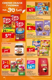 Gazetka promocyjna Auchan - Gazetka 30 Lat Hipermarket Auchan - Gazetka - ważna od 12.08 do 12.08.2026 - strona 28 - produkty: Goplana, Ciastka, Kisiel, Jeżyki, Kawa mielona, Kawa, LANA, Kubek, Delecta, Kakao, Milka, Nimm2