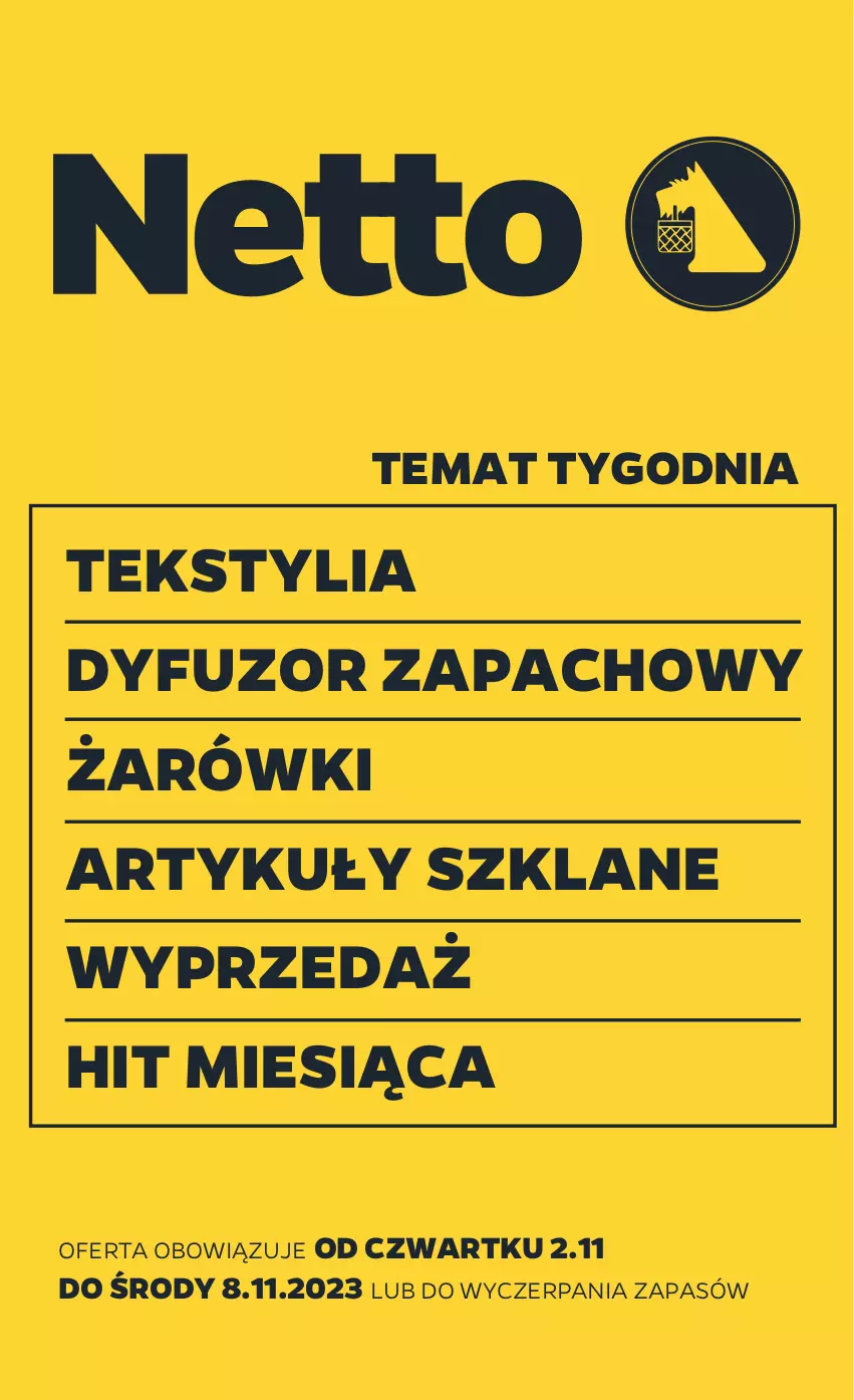 Gazetka promocyjna Netto - Akcesoria i dodatki - ważna 02.11 do 08.11.2023 - strona 1 - produkty: Dyfuzor zapachowy