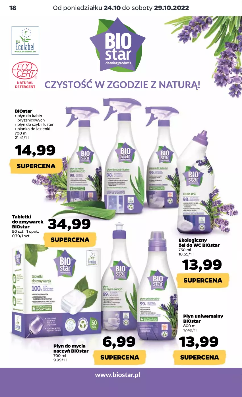 Gazetka promocyjna Netto - Artykuły spożywcze - ważna 24.10 do 29.10.2022 - strona 18 - produkty: Do mycia naczyń, Płyn do mycia, Płyn do mycia naczyń, Płyn do szyb, Tablet