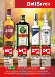 Gazetka promocyjna Delikatesy Centrum - DeliBarek DC22-DC23 - Gazetka - ważna od 08.06 do 08.06.2025 - strona 1 - produkty: Rum, Koc, Gra, Jagermeister, Dron, Wódka, Whisky, Wyborowa, Grant's