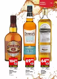 Gazetka promocyjna Delikatesy Centrum - DeliBarek DC22-DC23 - Gazetka - ważna od 08.06 do 08.06.2025 - strona 15 - produkty: Gin, Whiskey, Whisky, Bushmills