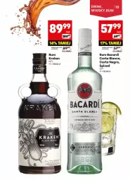 Gazetka promocyjna Delikatesy Centrum - DeliBarek DC22-DC23 - Gazetka - ważna od 08.06 do 08.06.2025 - strona 19 - produkty: Rum, Por, Gra, Bacardi, Whisky