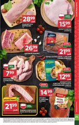 Gazetka promocyjna Stokrotka - Market - Gazetka - ważna od 27.12 do 27.12.2024 - strona 9 - produkty: Piec, Kurczak, Krakus, Warzywa, Udziec z indyka, Polędwiczka wieprzowa, Kaczka, Szynka, Pieczarka, Skrzydełka z kurczaka, Szponder wołowy, Owoce, Mięso, Jabłka