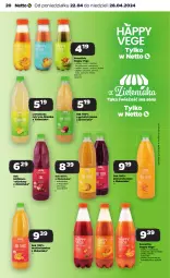 Gazetka promocyjna Netto - Artykuły spożywcze - Gazetka - ważna od 28.04 do 28.04.2024 - strona 20 - produkty: Sok, Acer, Lemoniada, Ananas, Kiwi, Buraki, Smoothie, Limonka, Mango, Mięta, Kokos, Jarmuż