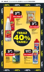 Gazetka promocyjna Netto - Artykuły spożywcze - Gazetka - ważna od 28.04 do 28.04.2024 - strona 26 - produkty: Gra, Papryka, Kret, Tera, Oranżada, Hellena, Pestki dyni