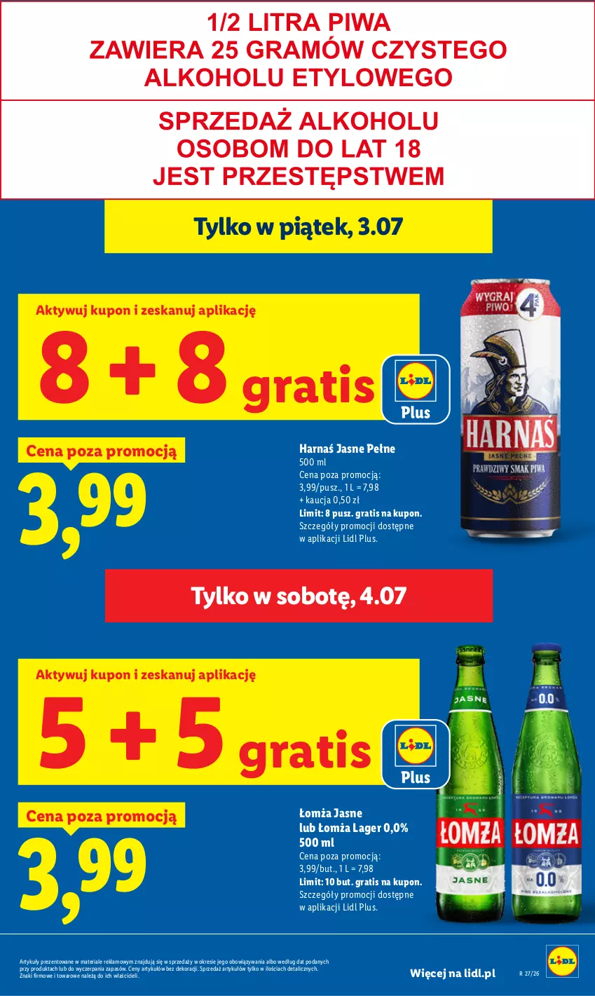 Gazetka promocyjna Lidl - Gazetka ważna od 2.07 do 4.07 - ważna 02.07 do 04.07.2026 - strona 23 - produkty: Gra, Harnaś