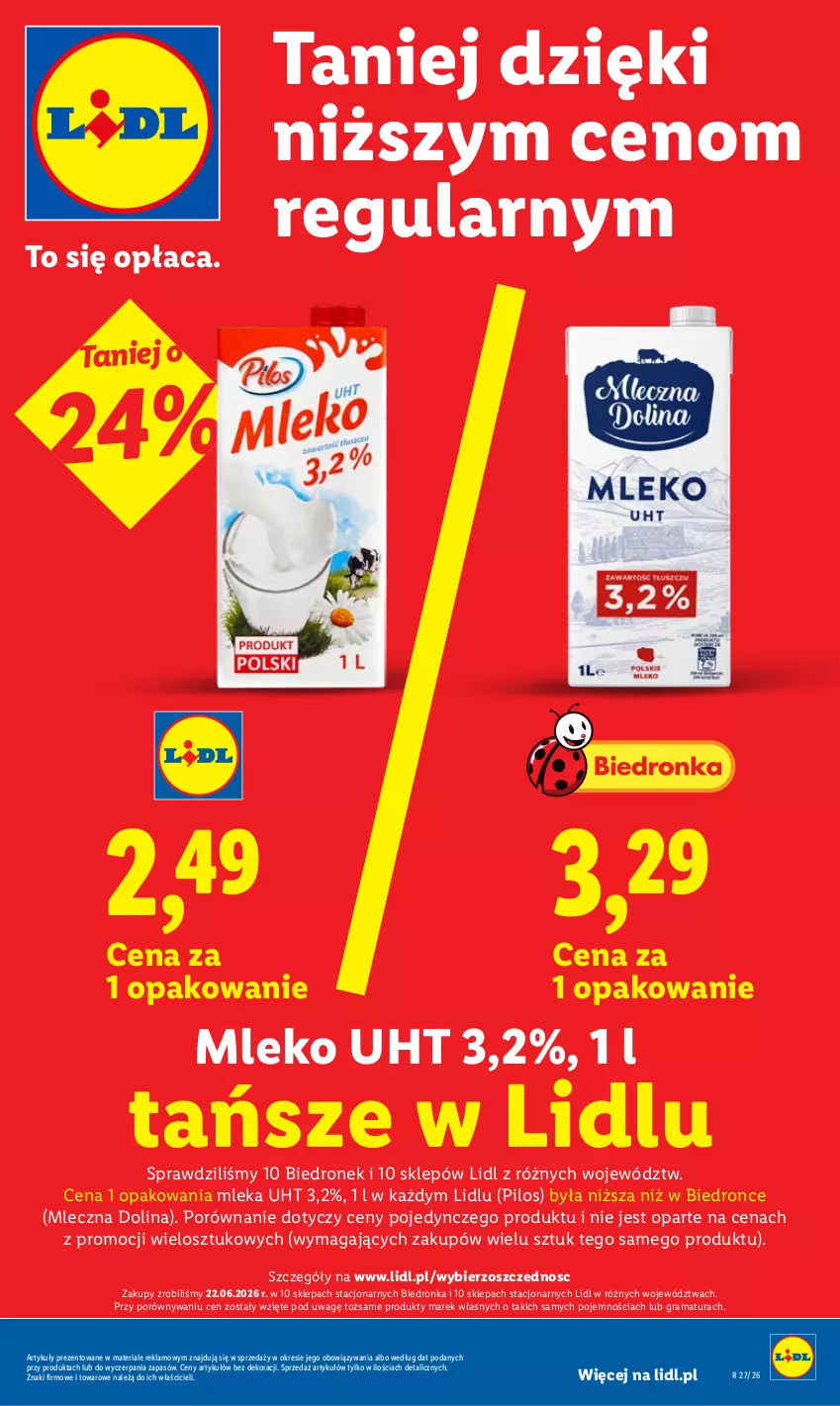 Gazetka promocyjna Lidl - Gazetka ważna od 2.07 do 4.07 - ważna 02.07 do 04.07.2026 - strona 3 - produkty: Dron, Gra, Mleko, Pilos, Por, Rama