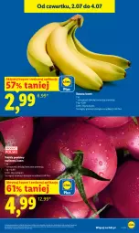 Gazetka promocyjna Lidl - Gazetka ważna od 2.07 do 4.07 - Gazetka - ważna od 04.07 do 04.07.2026 - strona 13 - produkty: Banany, Pomidory