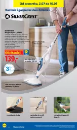 Gazetka promocyjna Lidl - Gazetka ważna od 2.07 do 4.07 - Gazetka - ważna od 04.07 do 04.07.2026 - strona 30 - produkty: Silvercrest, Mop, Gra, Mop parowy, Kuchnia, Pojemnik, Narożnik, Dywan, Grafika