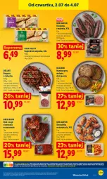 Gazetka promocyjna Lidl - Gazetka ważna od 2.07 do 4.07 - Gazetka - ważna od 04.07 do 04.07.2026 - strona 43 - produkty: Kurczak, Por, Hamburger, Stek, Burger, Kaszanka, Grill, Kasza