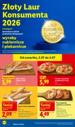Gazetka promocyjna Lidl - Gazetka ważna od 2.07 do 4.07 - Gazetka - ważna od 04.07 do 04.07.2026 - strona 46 - produkty: Kurczak, Ser, Cukier, Laur, Orka, Szpinak