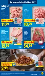 Gazetka promocyjna Lidl - Gazetka ważna od 2.07 do 4.07 - Gazetka - ważna od 04.07 do 04.07.2026 - strona 49 - produkty: Polędwica, Mięso mielone z szynki, Mięso mielone, Schab wieprzowy, Wołowina, Mięso