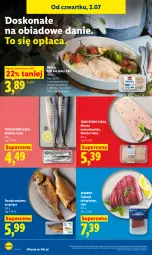 Gazetka promocyjna Lidl - Gazetka ważna od 2.07 do 4.07 - Gazetka - ważna od 04.07 do 04.07.2026 - strona 54 - produkty: Top, Miruna, Stek, Tusz, Tuńczyk, Mintaj