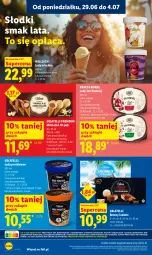 Gazetka promocyjna Lidl - Gazetka ważna od 2.07 do 4.07 - Gazetka - ważna od 04.07 do 04.07.2026 - strona 58 - produkty: Gra, Wafelek, Lody, Baton, Grafika, Jagodzianka