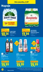 Gazetka promocyjna Lidl - Gazetka ważna od 2.07 do 4.07 - Gazetka - ważna od 04.07 do 04.07.2026 - strona 60 - produkty: Sok, Mus, Gra, Oleofarm, Granat, Napoje, LANA, Muszynianka, Tymbark, Oshee, Woda mineralna, Arbuz, Woda, Oleo, Magnez, Fa