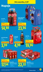 Gazetka promocyjna Lidl - Gazetka ważna od 2.07 do 4.07 - Gazetka - ważna od 04.07 do 04.07.2026 - strona 61 - produkty: Coca-Cola, Napoje, Pepsi