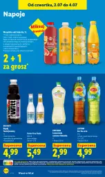 Gazetka promocyjna Lidl - Gazetka ważna od 2.07 do 4.07 - Gazetka - ważna od 04.07 do 04.07.2026 - strona 62 - produkty: Sok, Por, Gra, Lemoniada, Granat, Ice tea, Napoje, Lipton, Limonka, Mango, Napój