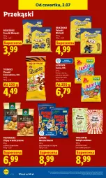 Gazetka promocyjna Lidl - Gazetka ważna od 2.07 do 4.07 - Gazetka - ważna od 04.07 do 04.07.2026 - strona 68 - produkty: Ketchup, Lajkonik, Gin, Gry, Amol, Beskidzki, Chipsy, Daktyle, Chrupki, Pizza, Popcorn, Przysnacki, Lorenz, Monster Munch, Precelki, Beskidzkie paluszki, Samolot, Fa