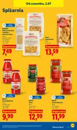 Gazetka promocyjna Lidl - Gazetka ważna od 2.07 do 4.07 - Gazetka - ważna od 04.07 do 04.07.2026 - strona 79 - produkty: Makaron, Sos, Rum, Sos pomidorowy, Pesto, Spaghetti, Sos do makaronu, Fa